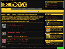 Tablet Screenshot of indietective.de